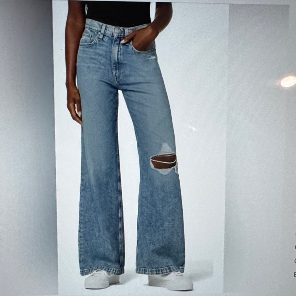 Hudson Jodie Loose Wide Leg Jeans-